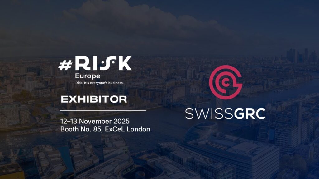 Swiss GRC to exhibit at #RISK Europe 2025
