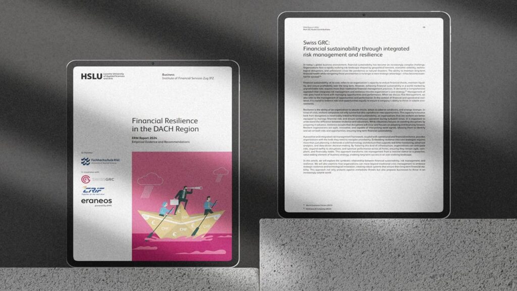 Rapport ERM 2024 : les entreprises suisses se distinguent en matière de résilience