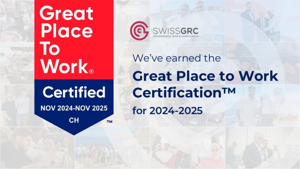 Swiss GRC distinguée par Great Place To Work® : une attractivité employeur de haut niveau