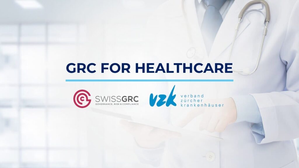 La VZK et Swiss GRC s&rsquo;allient pour renforcer la GRC dans les hôpitaux zurichois