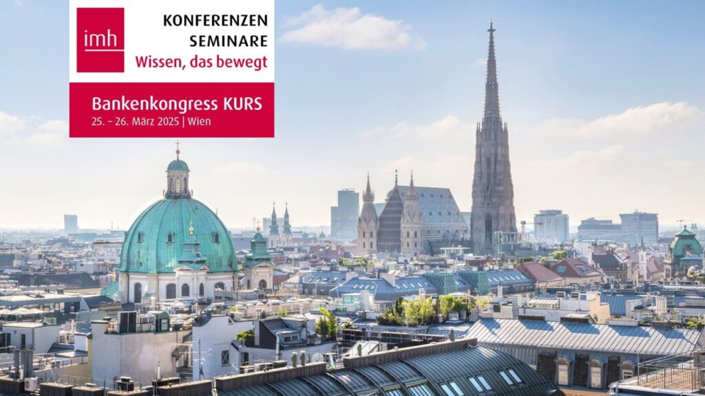 Swiss GRC, sponsor du congrès bancaire imh KURS 2025 à Vienne