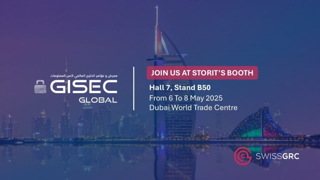 Swiss GRC participe au GISEC Global 2025 aux côtés de StorIT