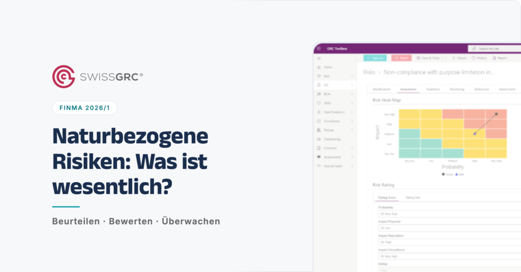 FINMA 2026/1: Was eine Wesentlichkeitsbeurteilung heute verlangt